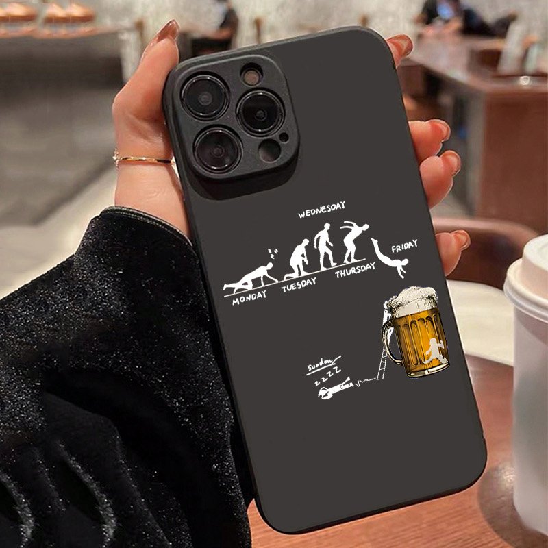 Beer & Wine Jockey Plaza Shopping - Kreative Handyhülle mit Biermotiv für Samsung