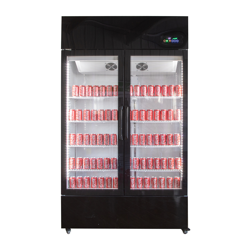 Beer & Wine Jockey Plaza Shopping - Getränke-Kühlschrank Küchen-Weinkühlschrank 2-Glastüren Wein- und Bierkühler