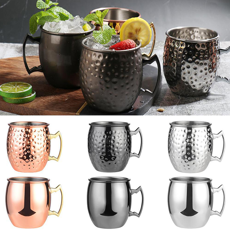 Wine With Beer Cocktail - 1Pcs 530ml Edelstahl Moskau Mule Becher