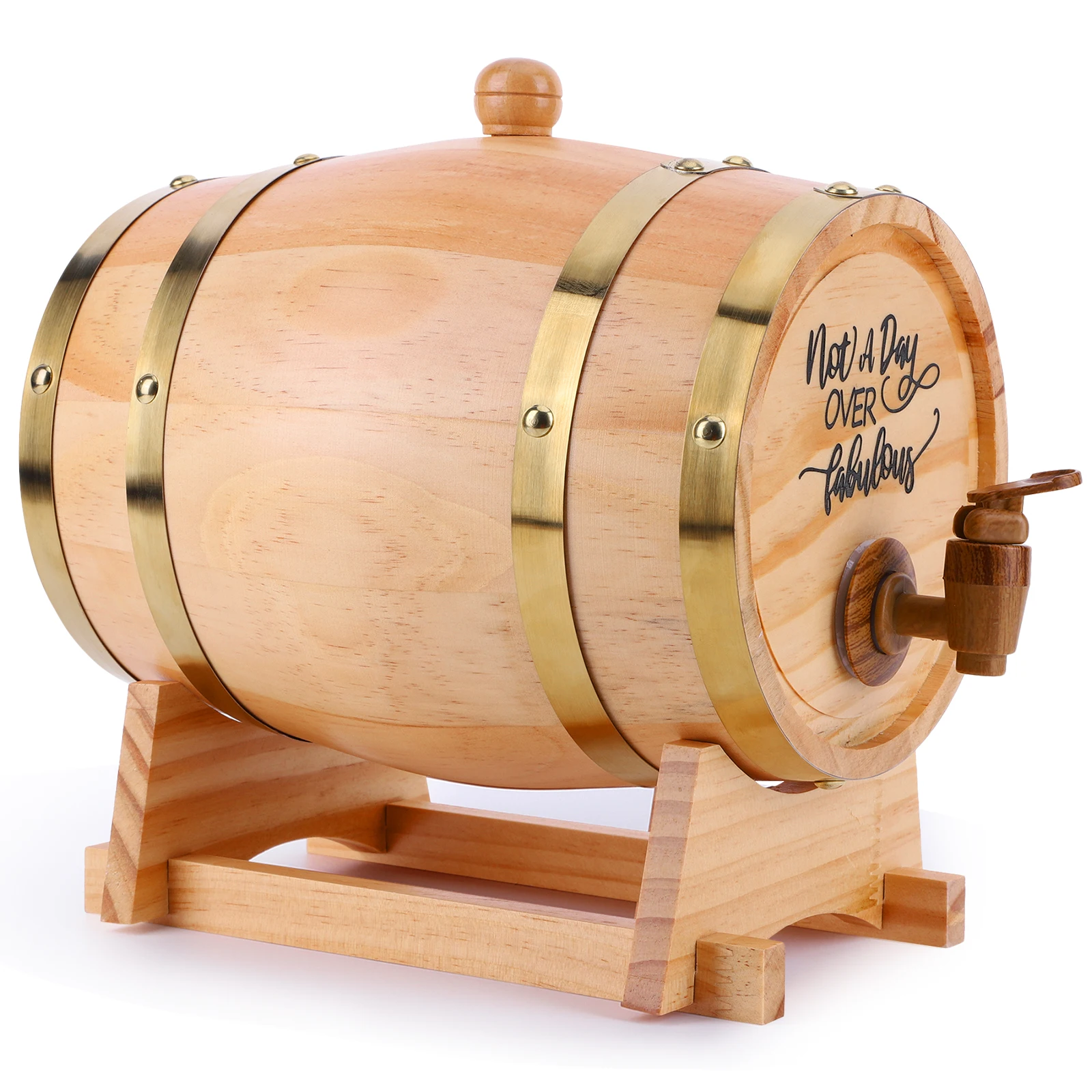 3L Whiskyfass aus Holz mit Stä – Wine With Beer Cocktail Bewertung und Preis