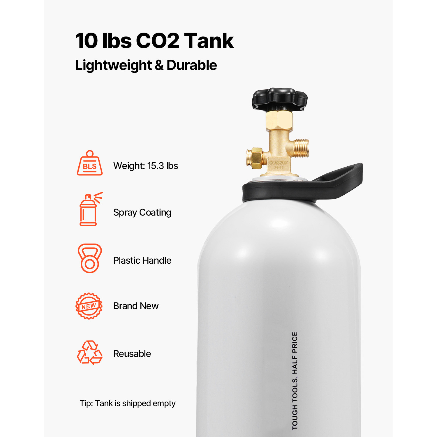 SucceBuy CO2-Tank 10 lbs Neuer – Beer & Wine Jockey Plaza Shopping Bewertung und Preis
