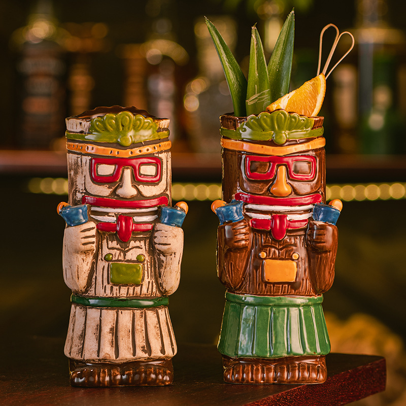 Keramik-Tiki-Becher, Hawaiiani – Wine With Beer Cocktail Bewertung und Preis